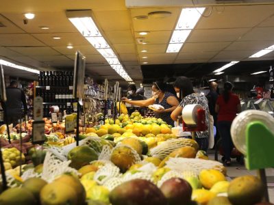 Supermercado na zona sul do Rio de Janeiro.